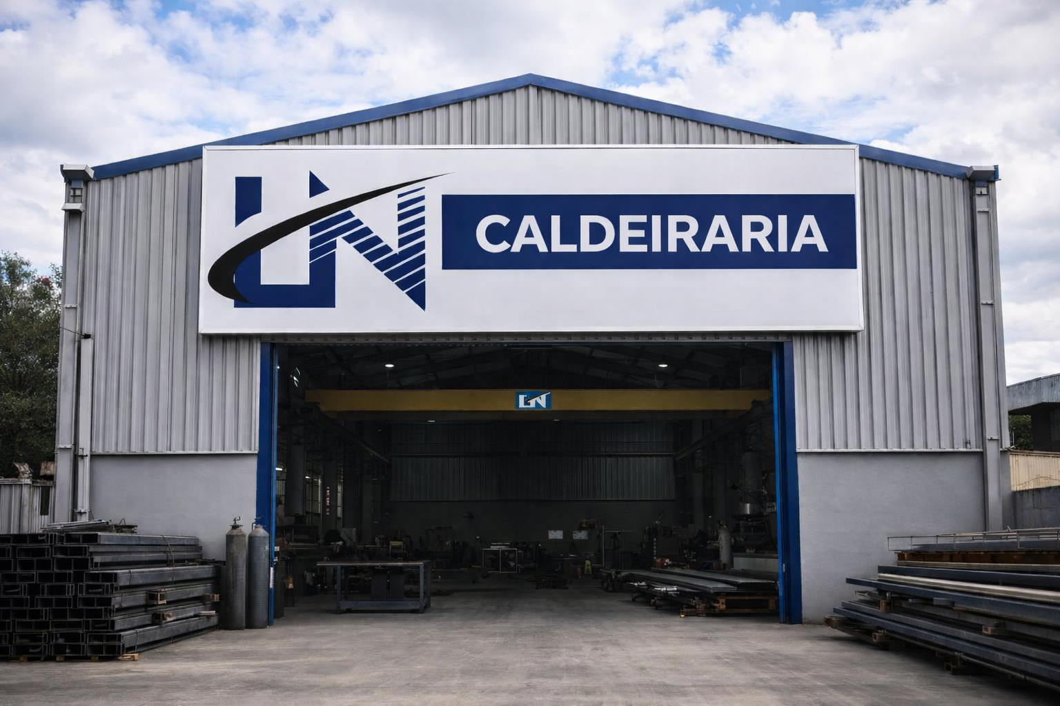 Corte a laser industrial